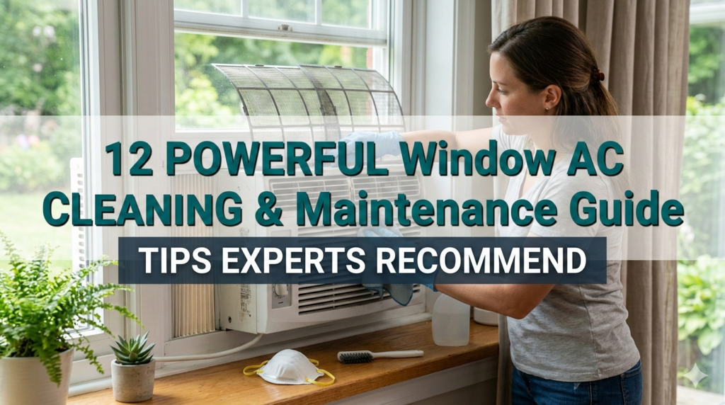 12 Powerful Window AC Cleaning & Maintenance Guide Tips Experts Recommend