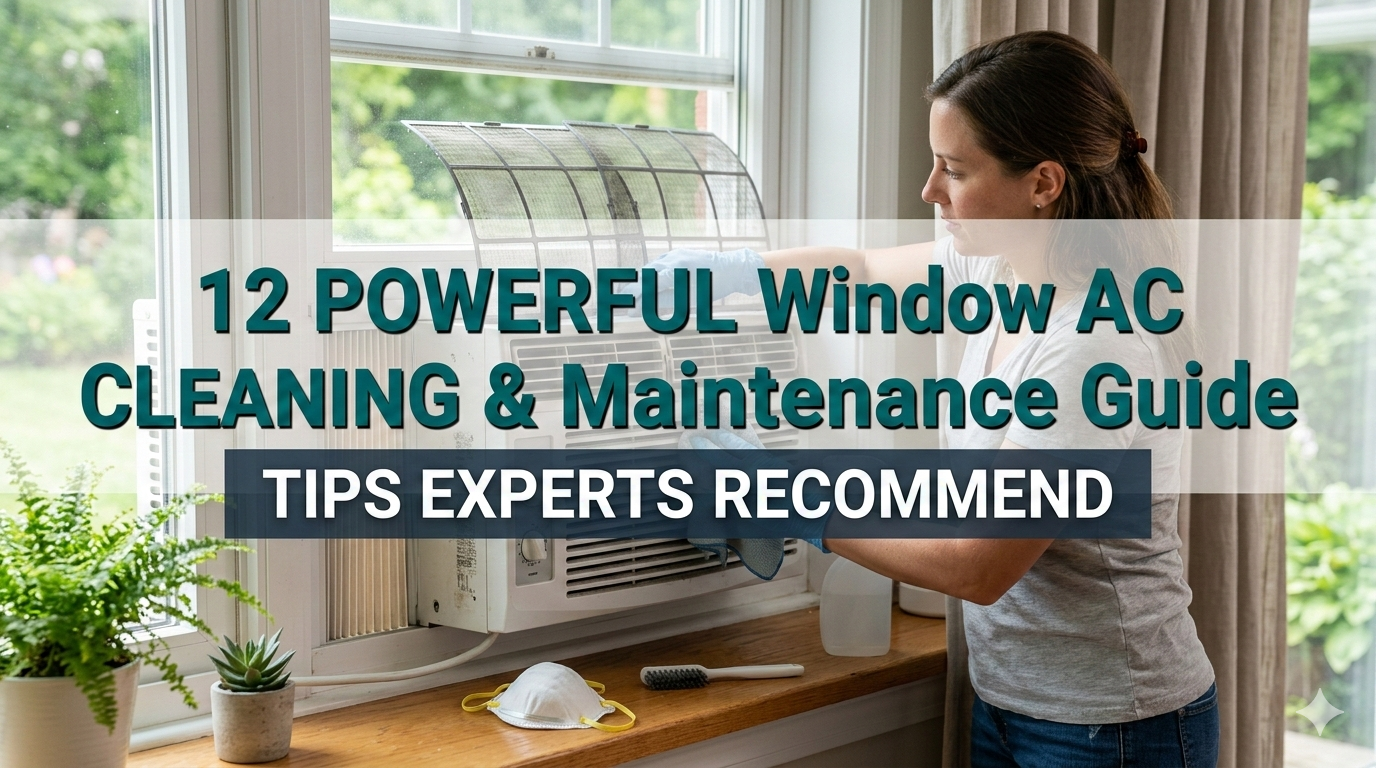 12 Powerful Window AC Cleaning & Maintenance Guide Tips Experts Recommend