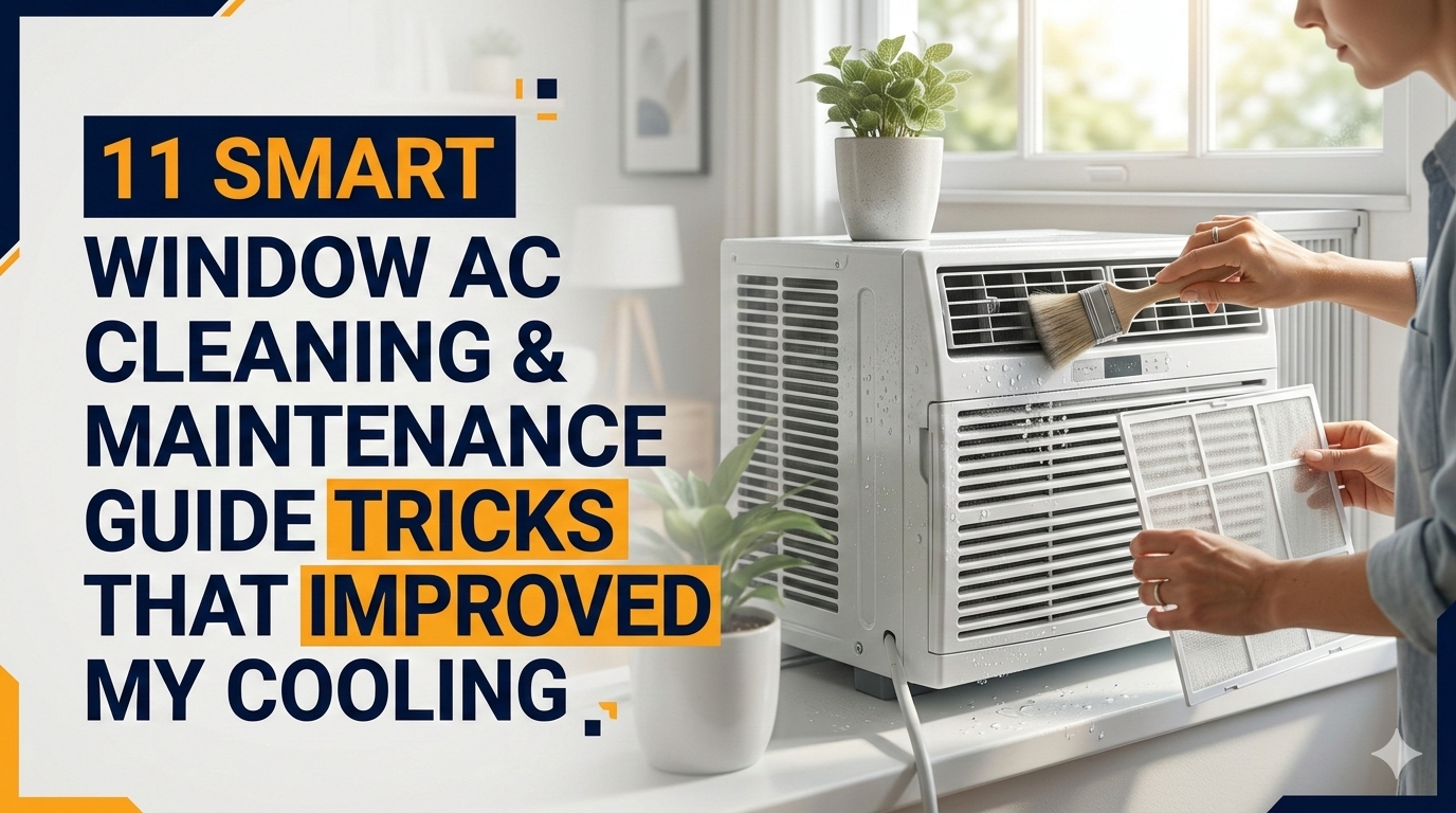 11 Smart Window AC Cleaning & Maintenance Guide Tricks That Improved My Cooling