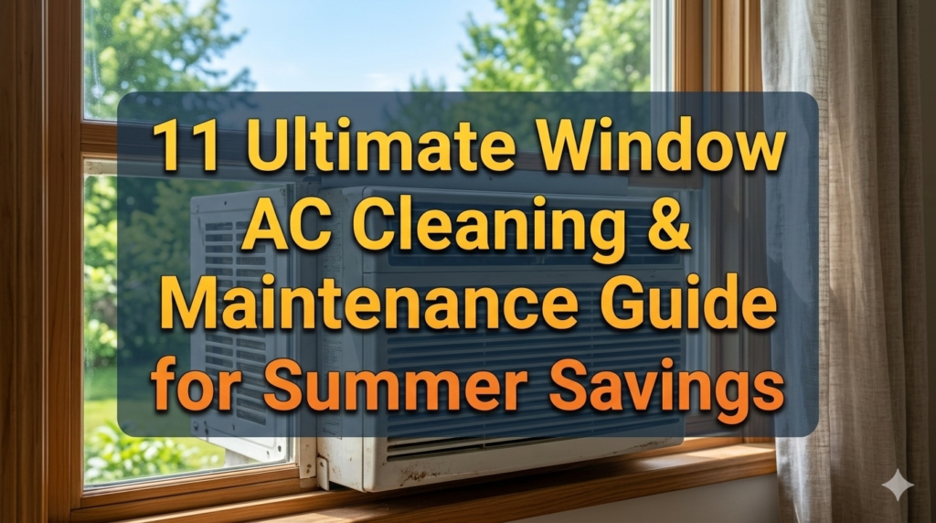 11 Ultimate Window AC Cleaning & Maintenance Guide Ideas for Summer Savings