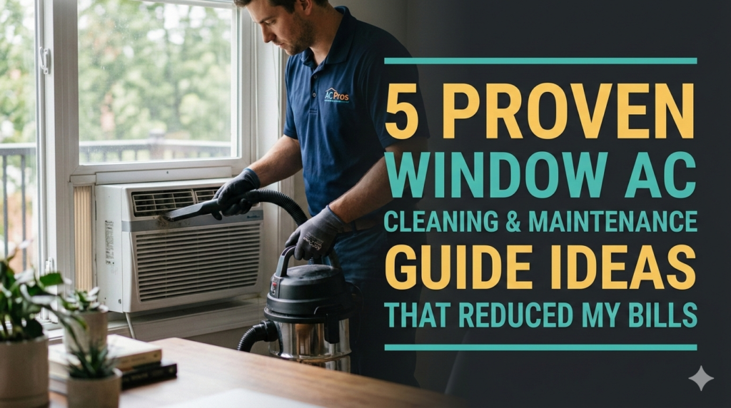 5 Proven Window AC Cleaning & Maintenance Guide Ideas That Reduced My Bills