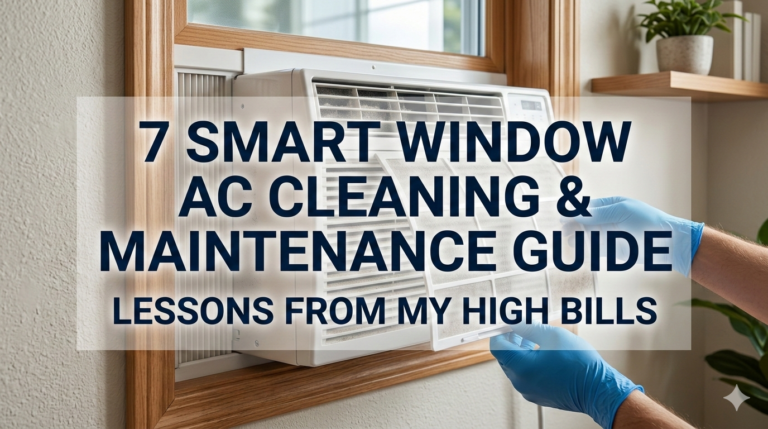 7 Smart Window AC Cleaning & Maintenance Guide Lessons From My High Bills