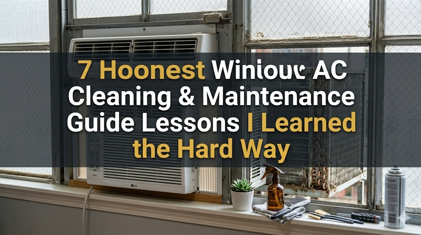 7 Honest Window AC Cleaning & Maintenance Guide Lessons I Learned the Hard Way