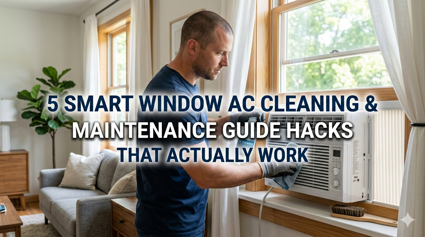5 Smart Window AC Cleaning & Maintenance Guide Hacks That Actually Work