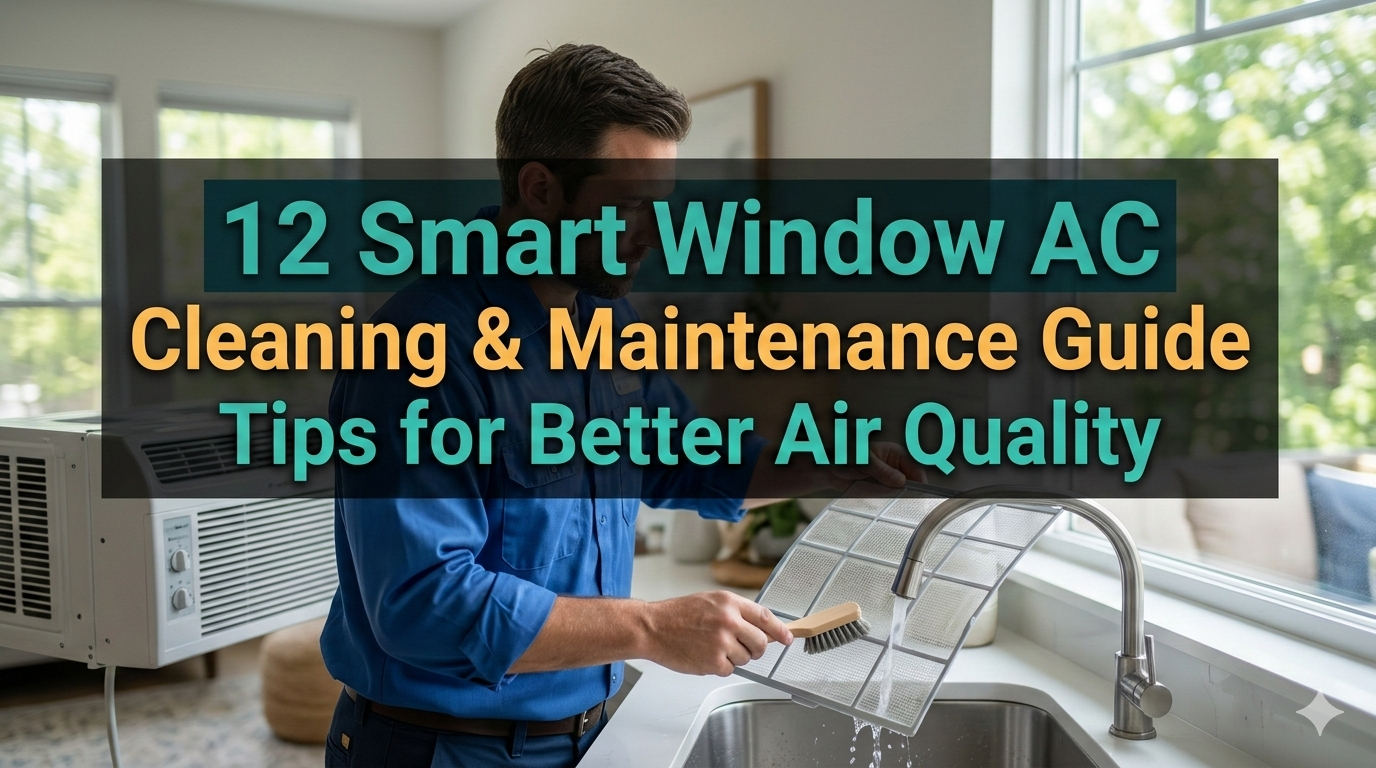 12 Smart Window AC Cleaning & Maintenance Guide Tips for Better Air Quality