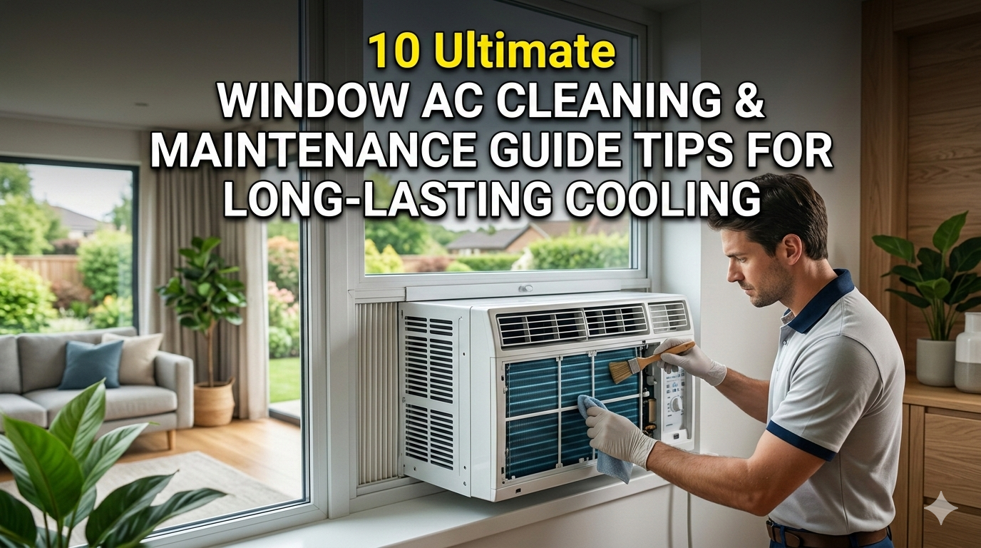10 Ultimate Window AC Cleaning & Maintenance Guide Tips for Long-Lasting Cooling