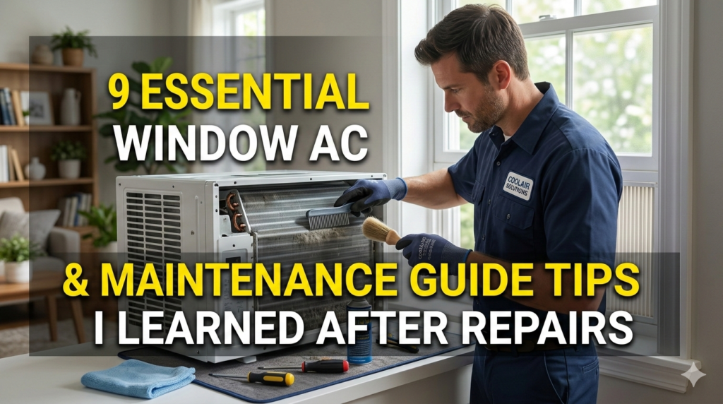 9 Essential Window AC Cleaning & Maintenance Guide Tips I Learned After Repairs