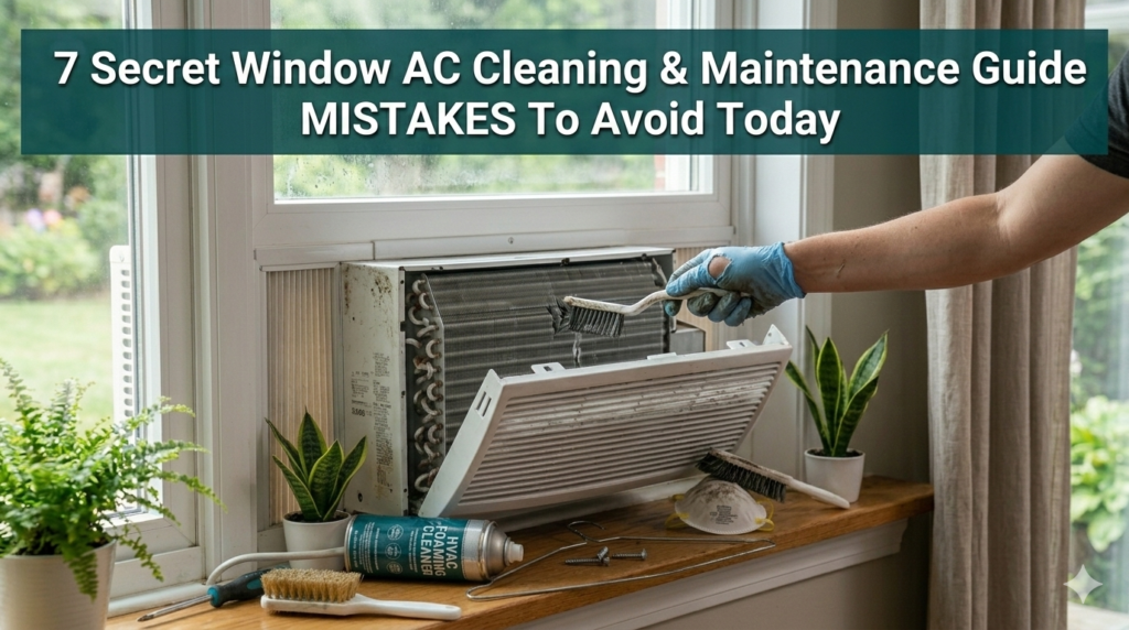 7 Secret Window AC Cleaning & Maintenance Guide Mistakes to Avoid Today
