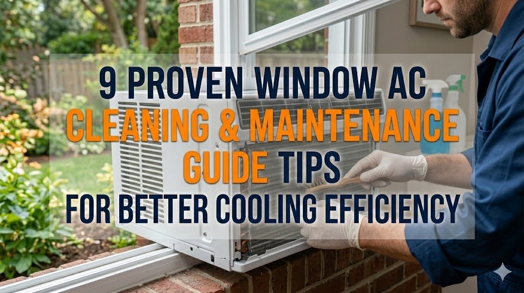 9 Proven Window AC Cleaning & Maintenance Guide Tips for Better Cooling Efficiency