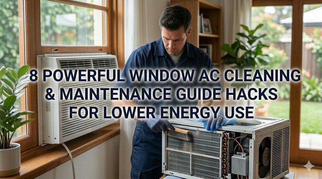 8 Powerful Window AC Cleaning & Maintenance Guide Hacks for Lower Energy Use