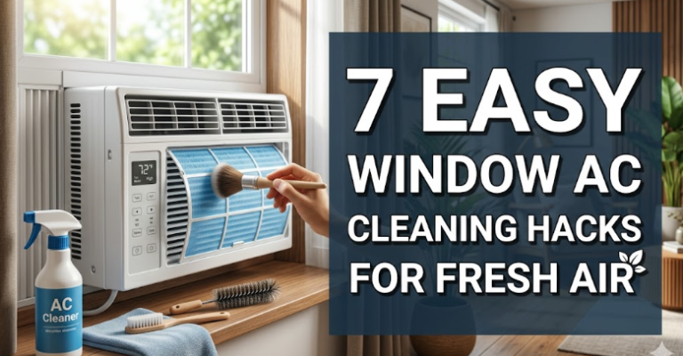 7 Easy Window AC Cleaning Hacks for Fresh Air