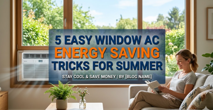5 Easy Window AC Energy Saving Tricks for Summer