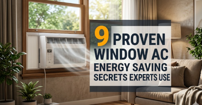 9 Proven Window AC Energy Saving Secrets Experts Use