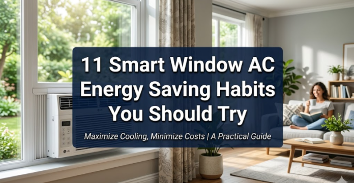 11 Smart Window AC Energy Saving Habits You Should Try