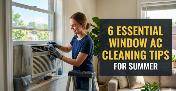 6 Essential Window AC Cleaning Tips for Summer