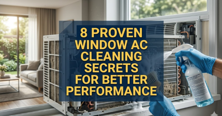 8 Proven Window AC Cleaning Secrets for Better Performance