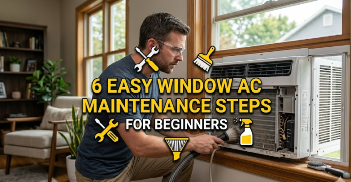 6 Easy Window AC Maintenance Steps for Beginners
