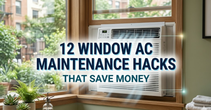 12 Window AC Maintenance Hacks That Save Money