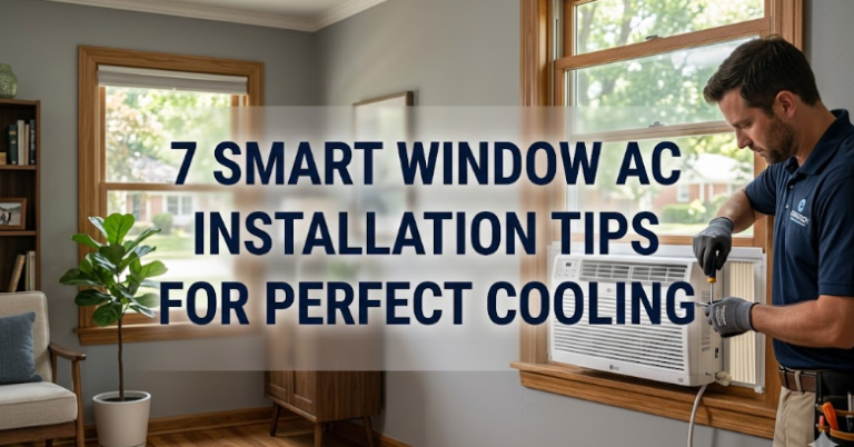 7 Smart Window AC Installation Tips for Perfect Cooling