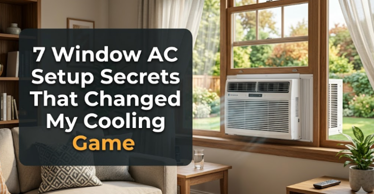 7 Window AC Setup Secrets That Changed My Cooling Game