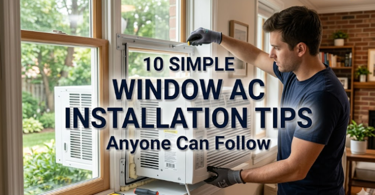 10 Simple Window AC Installation Tips Anyone Can Follow