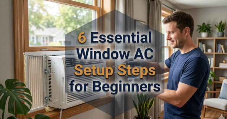 6 Essential Window AC Setup Steps for Beginners