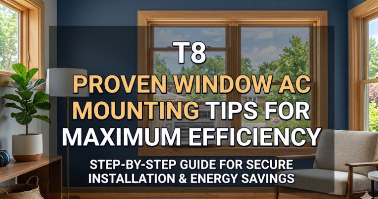 8 Proven Window AC Mounting Tips for Maximum Efficiency