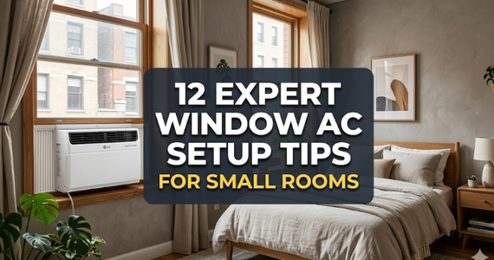 12 Expert Window AC Setup Tips for Small Rooms