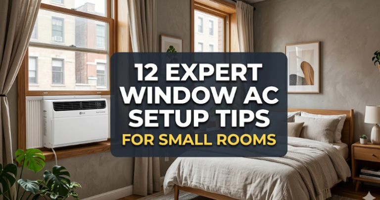 12 Expert Window AC Setup Tips for Small Rooms