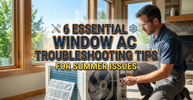 6 Essential Window AC Troubleshooting Tips for Summer Issues